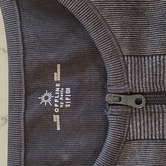 3 for $15 GUC Aerie Offline Most Support Zipper Sports Bra - Picture 3 of 6